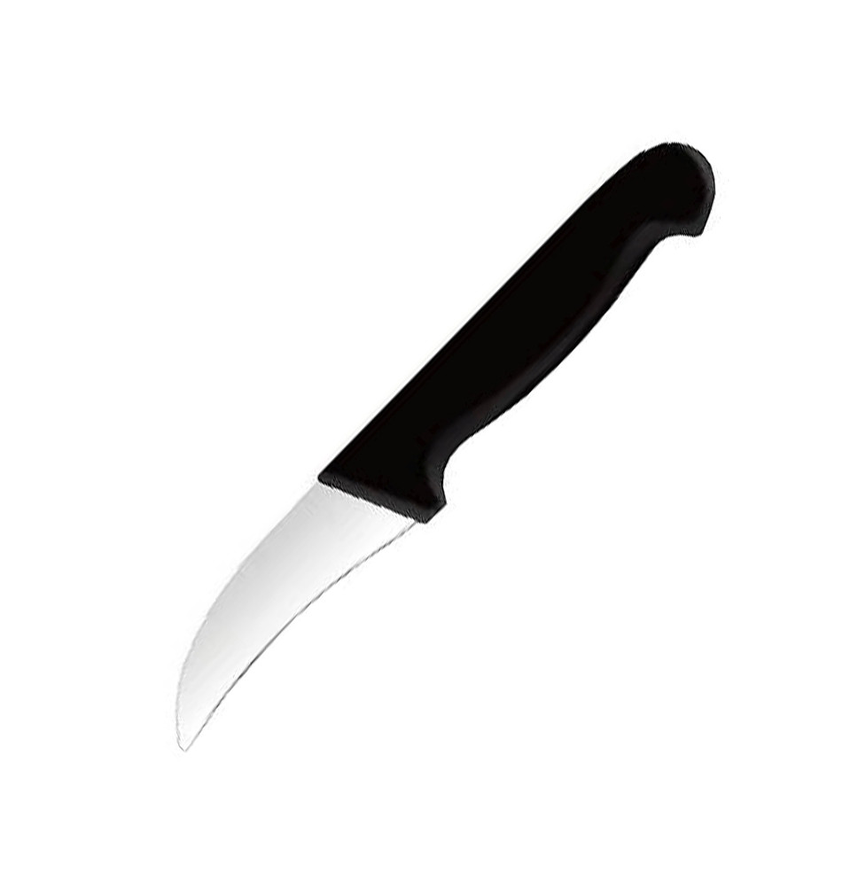 Нож для чистки 6,5см, черный 413955
